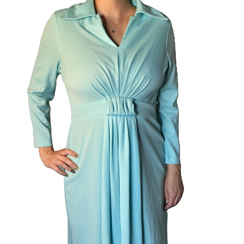 Vintage Teal Dress